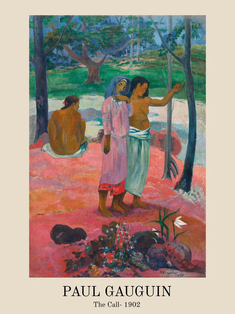 The Call by Paul Gauguin - Fineart photography by Art Classics