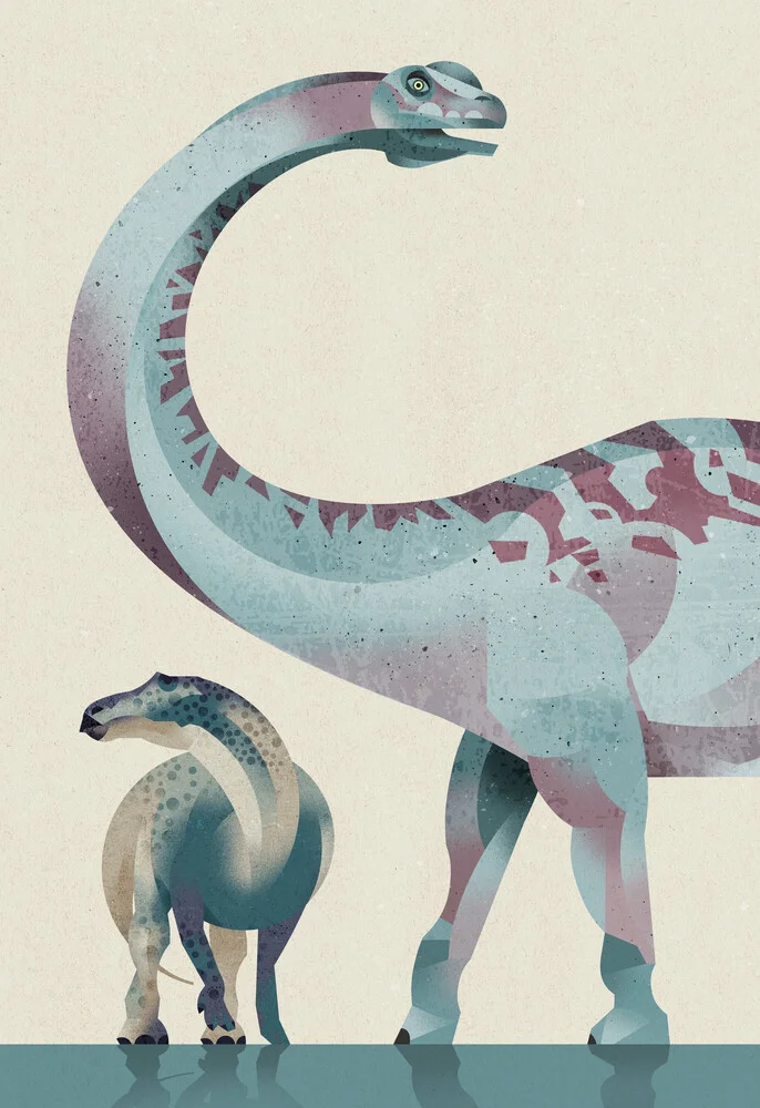 Argentinosaurus - Dinosaurier - fotokunst von Dieter Braun