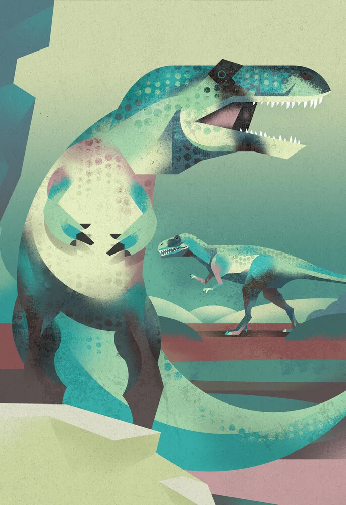 Megalosaurus - Dinosaurier - fotokunst von Dieter Braun