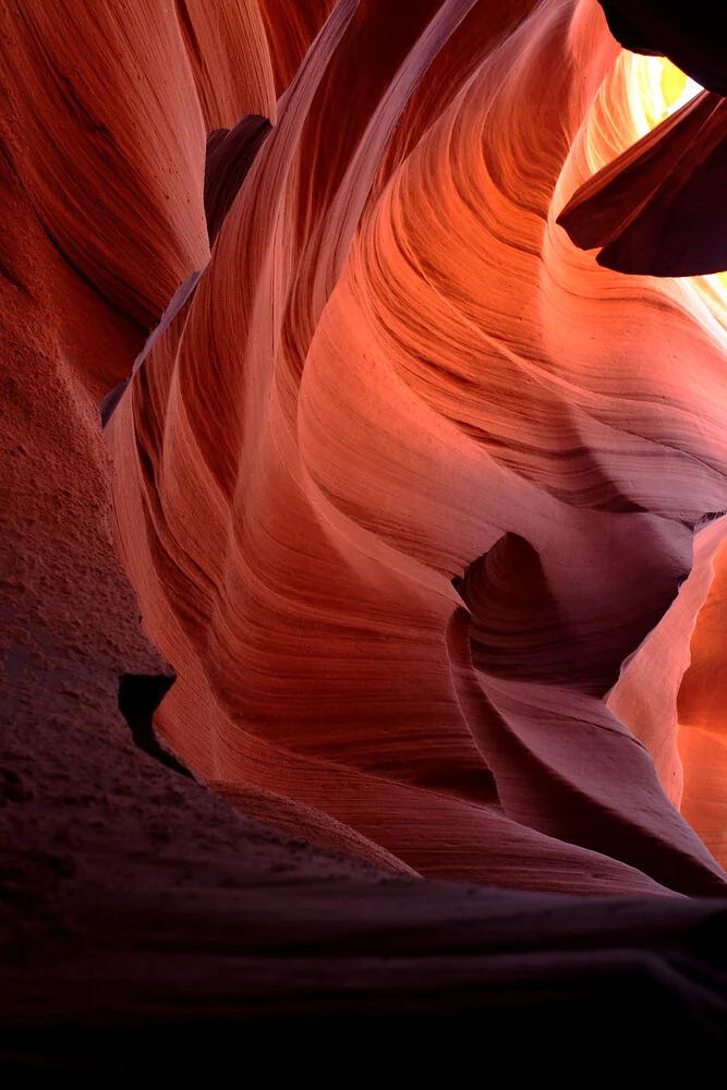 Antelope Canyon - fotokunst von Jan Glebinski