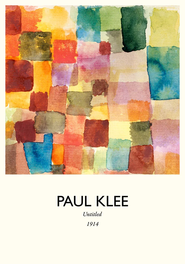Paul Klee - Untitled 1914 - fotokunst von Art Classics