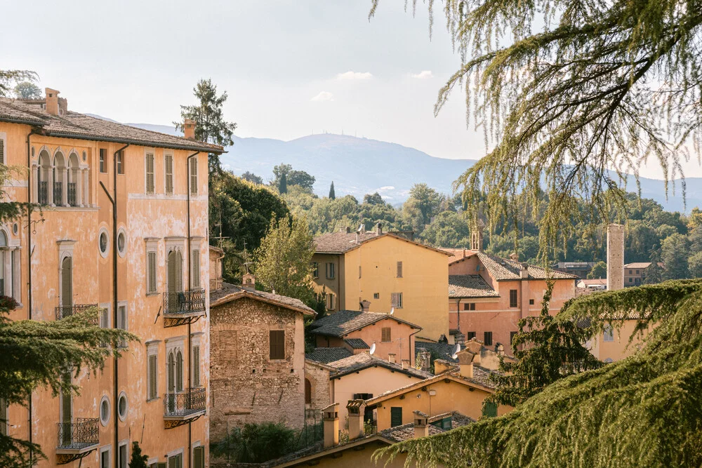 The beautiful view in Spoleto | Italy - fotokunst von Marika Huisman