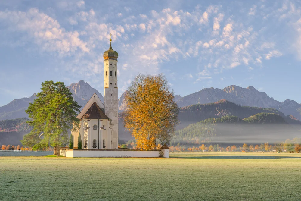 St. Coloman in Schwangau - Fineart photography by Michael Valjak