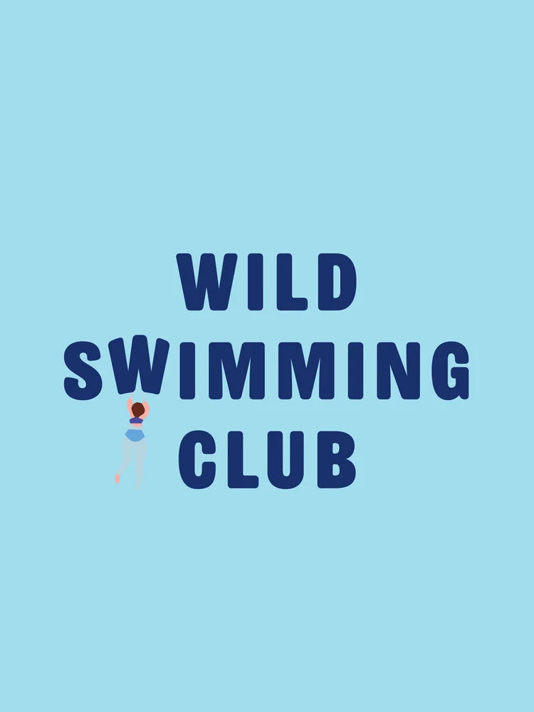 Wild Swimming Club - fotokunst von Frankie Kerr-Dineen