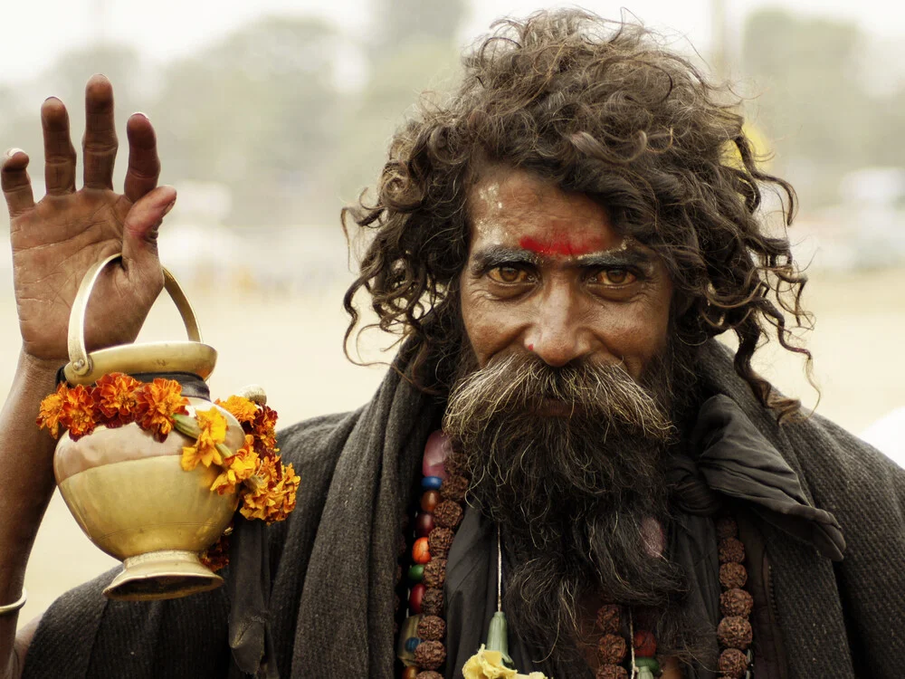 Sadhu - fotokunst von Phyllis Bauer