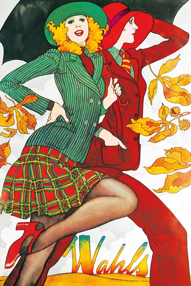 'Jane Bark - Autumn' – Wall Art by Jane  Bark as Poster or Acrylic Glass Print