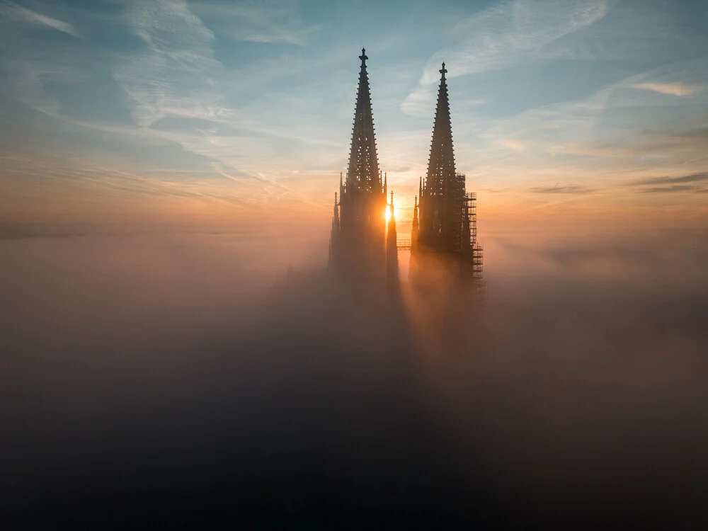 Regensburg rise and shine, Germany – wall art by Johannes Hulsch as Poster or Acrylic Glass Print