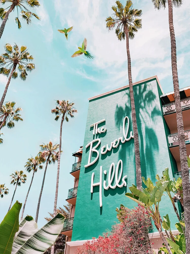The Beverly Hills Hotel, United States – wall art by Gal Pittel as Poster or Acrylic Glass Print