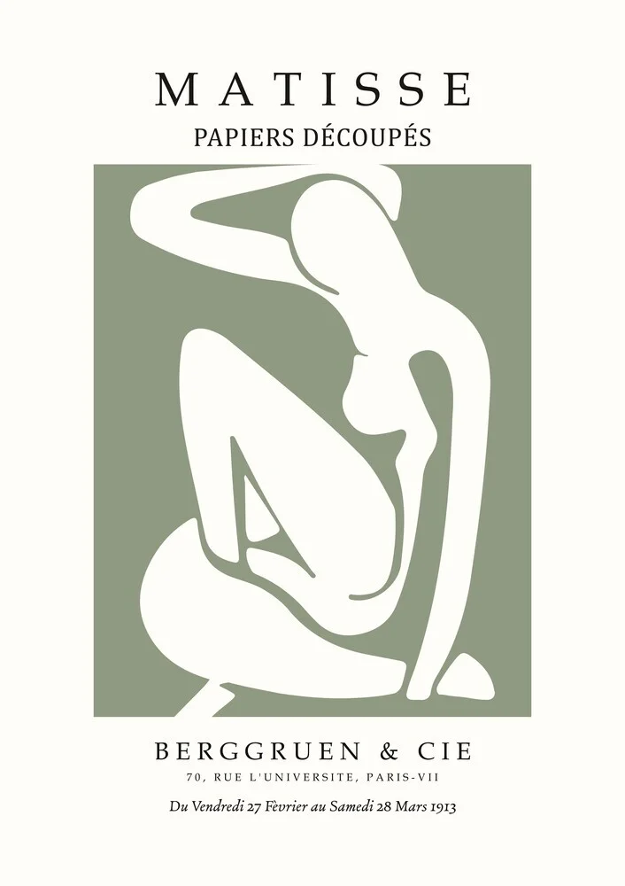 'Henr Matisse - The Cut Outs Poster green-beige' – Wall Art by Art Classics as Poster or Acrylic Glass Print