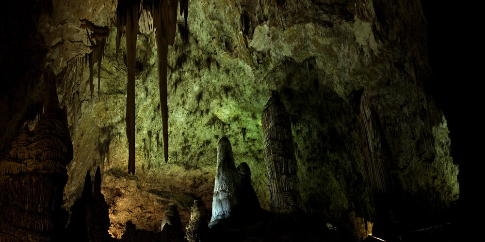 Carlsbad Cavern - fotokunst von Jan Glebinski