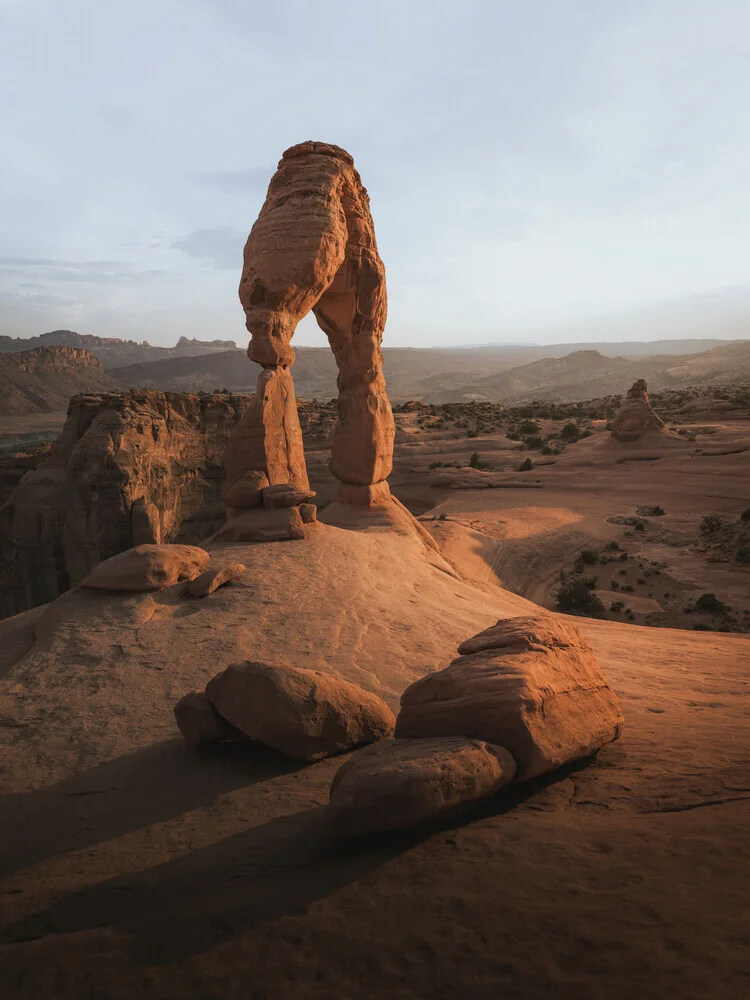 Delicate Arch, Utah, Vereinigte Staaten – Fotokunst von Reiner Hofer als Poster oder Acrylglasbild