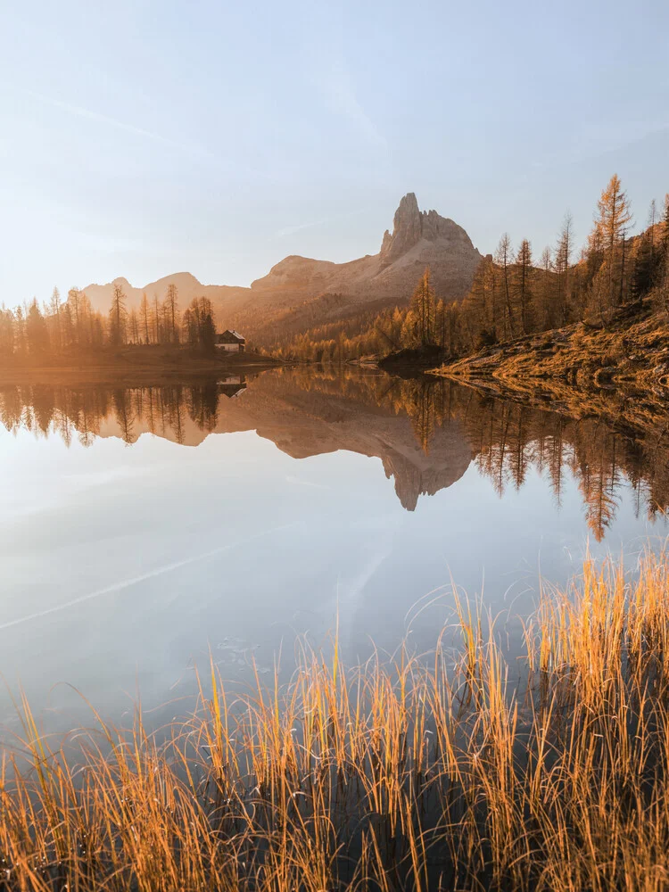 Lago Fedèra, Italien, Italien – Fotokunst von Reiner Hofer als Poster oder Acrylglasbild