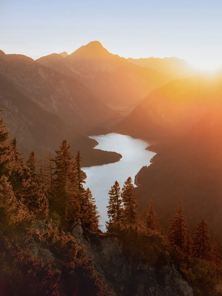 Plansee, Österreich, Österreich – Fotokunst von Reiner Hofer als Poster oder Acrylglasbild