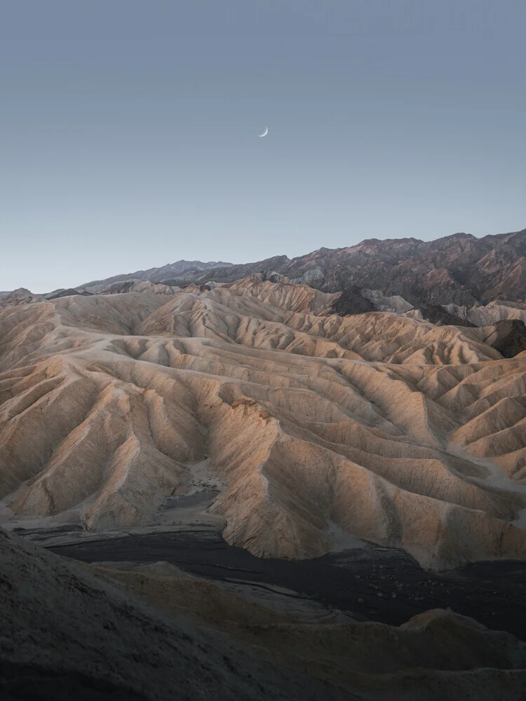 Zabriskie Point, Kalifornien, Vereinigte Staaten – Fotokunst von Reiner Hofer als Poster oder Acrylglasbild
