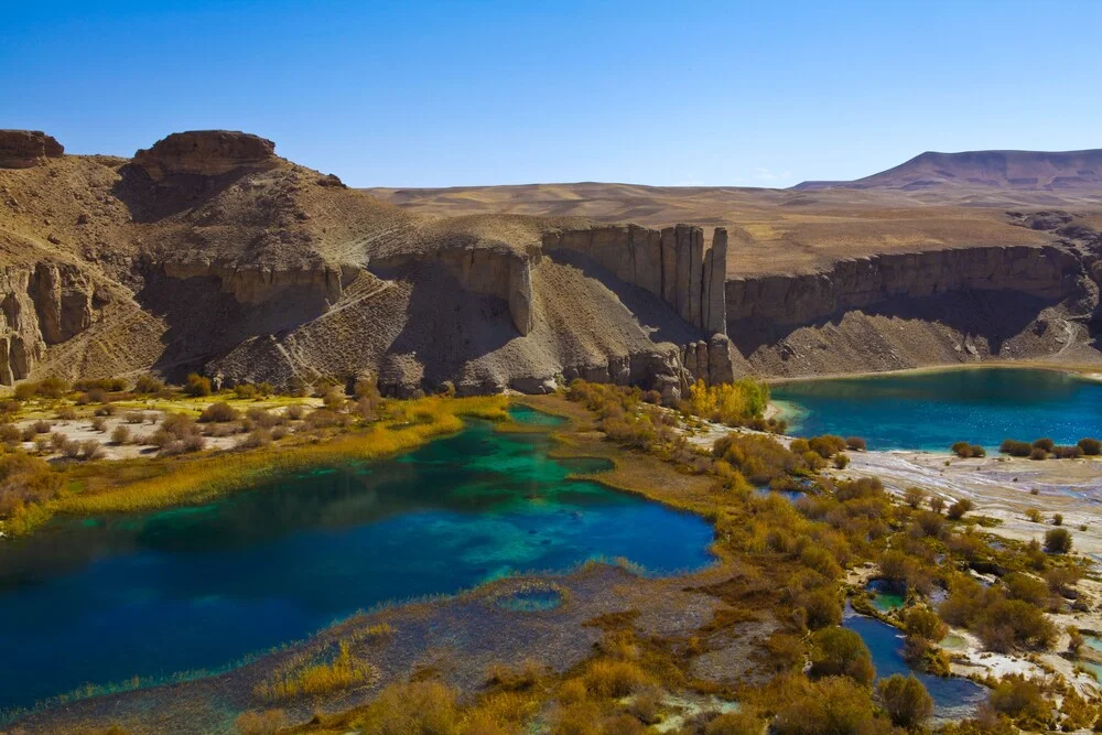 Band-e-Amir Lake  - fotokunst von Rada Akbar