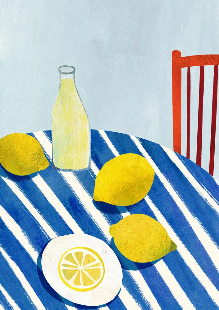 'Lemonade' – Wall Art by Henry Rivers as Poster or Acrylic Glass Print