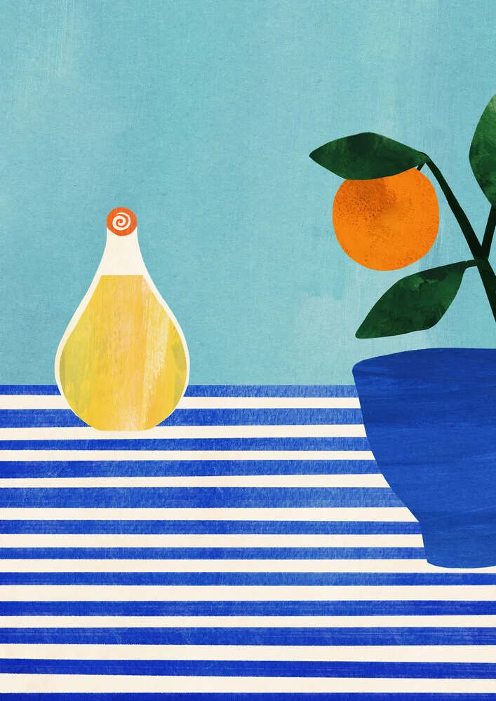 'Orangina' – Wall Art by Henry Rivers as Poster or Acrylic Glass Print