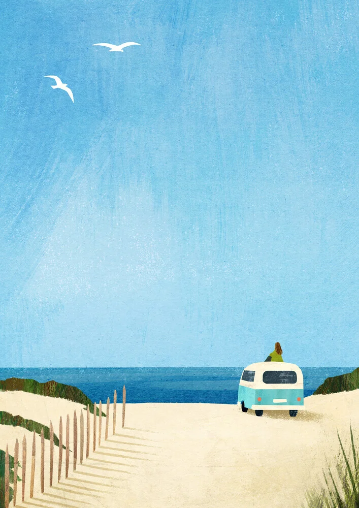 'Van Life II' – Wall Art by Henry Rivers as Poster or Acrylic Glass Print