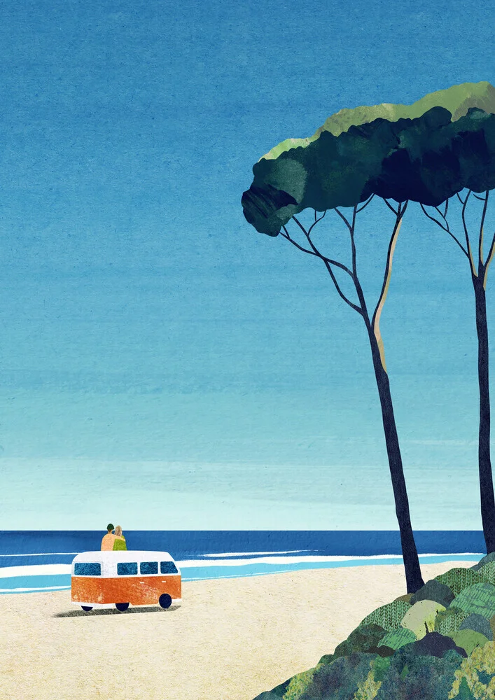 'Van Life III' – Wall Art by Henry Rivers as Poster or Acrylic Glass Print