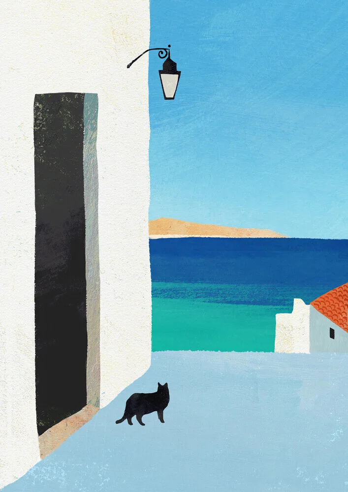 'Are you following me' – Wall Art by Henry Rivers as Poster or Acrylic Glass Print