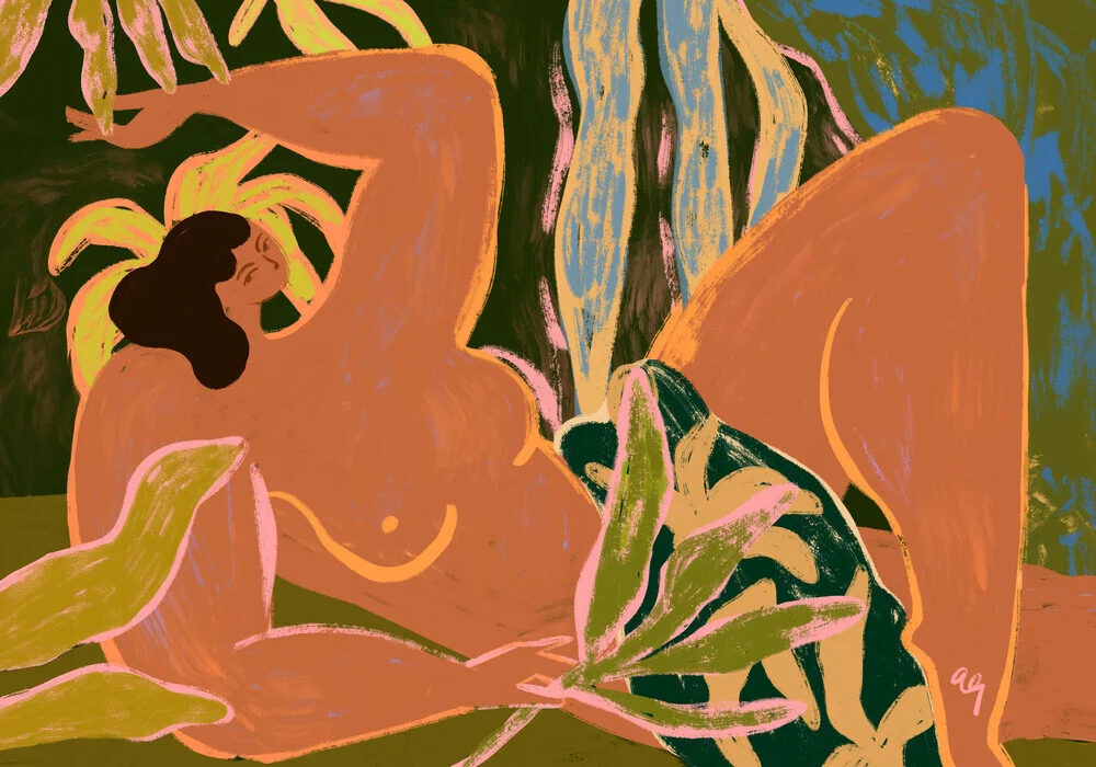 Wandbild 'One with Nature' – Kunst von Arty Guava als Poster oder Acrylglasbild