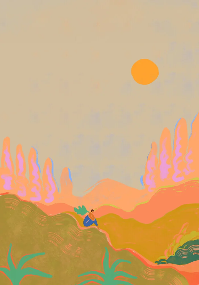 Wandbild 'Wide Open Spaces' – Kunst von Arty Guava als Poster oder Acrylglasbild