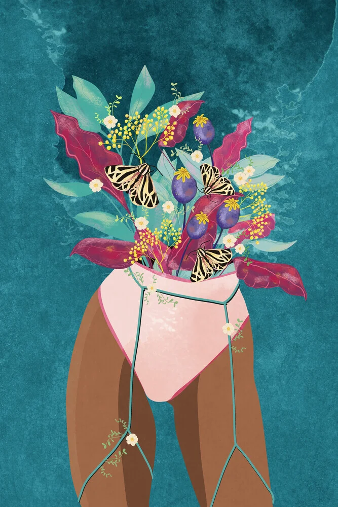 Wandbild 'Feeling flourishing' – Kunst von Raissa Oltmanns als Poster oder Acrylglasbild