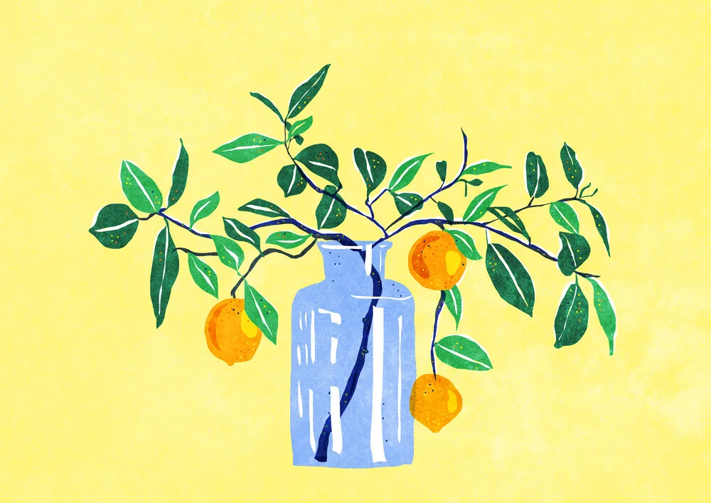 Wandbild 'Orange Tree' – Kunst von Raissa Oltmanns als Poster oder Acrylglasbild