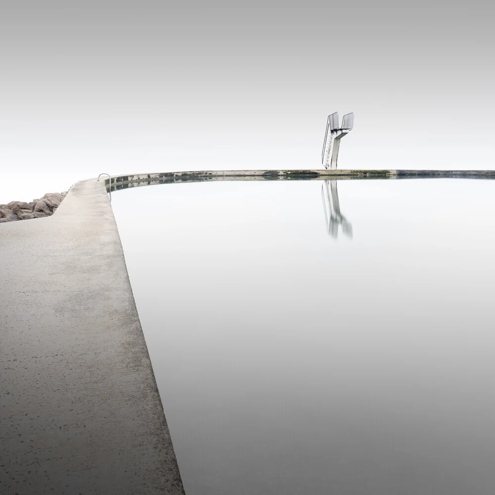 Photo art by Ronny Behnert: calm seascape with gentle waves and clear skies