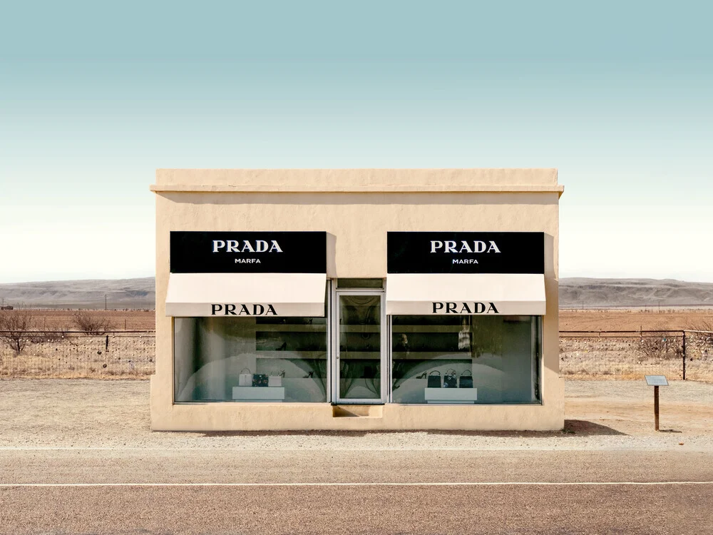 Photo art by Gal Pittel: gentle light in Marfa, Texas