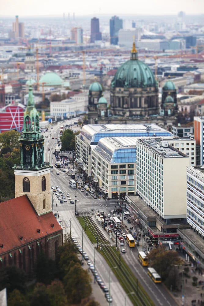 Little Berlin Photos of Berlin from above - fotokunst von Yehuda Swed