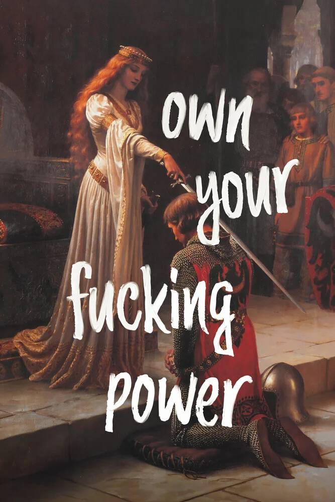 Illustration by Jonas Loose: powerful representation of confidence and empowerment.