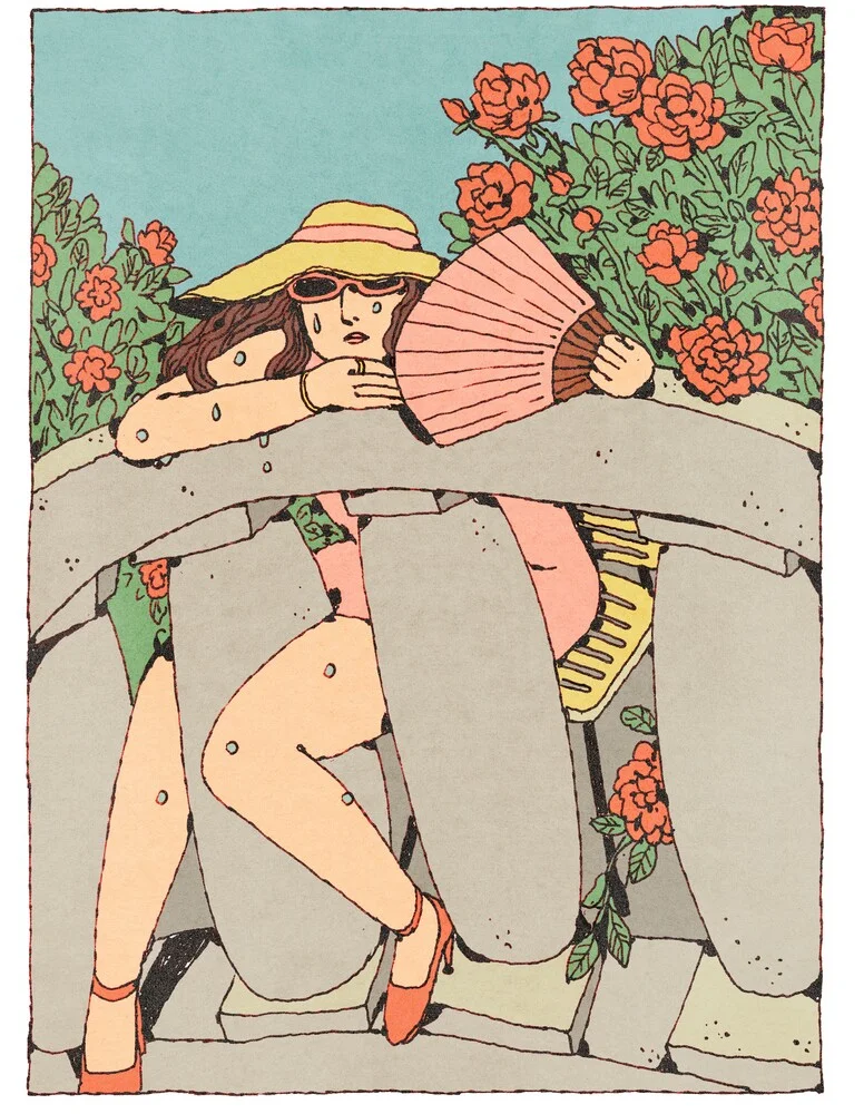 Simone Goder, The romantic suffering of Summer - Frankreich, Europa