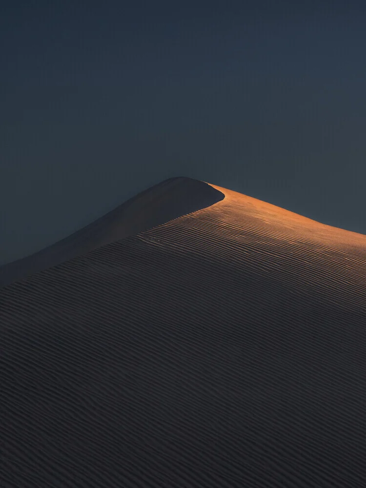 Photo art by Reiner Hofer: abstract dune landscape in Death Valley