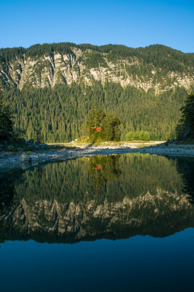 Thomas Junklewitz, Morning Reflections at Lake Eibsee - Germany, Europe