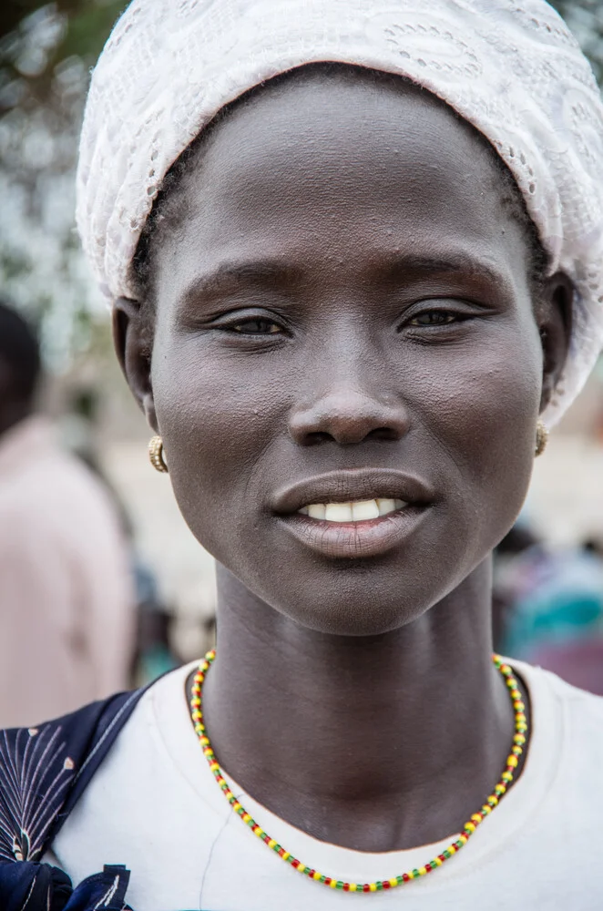 Sudanesische Schönheit - fotokunst von Ulrich Kleiner