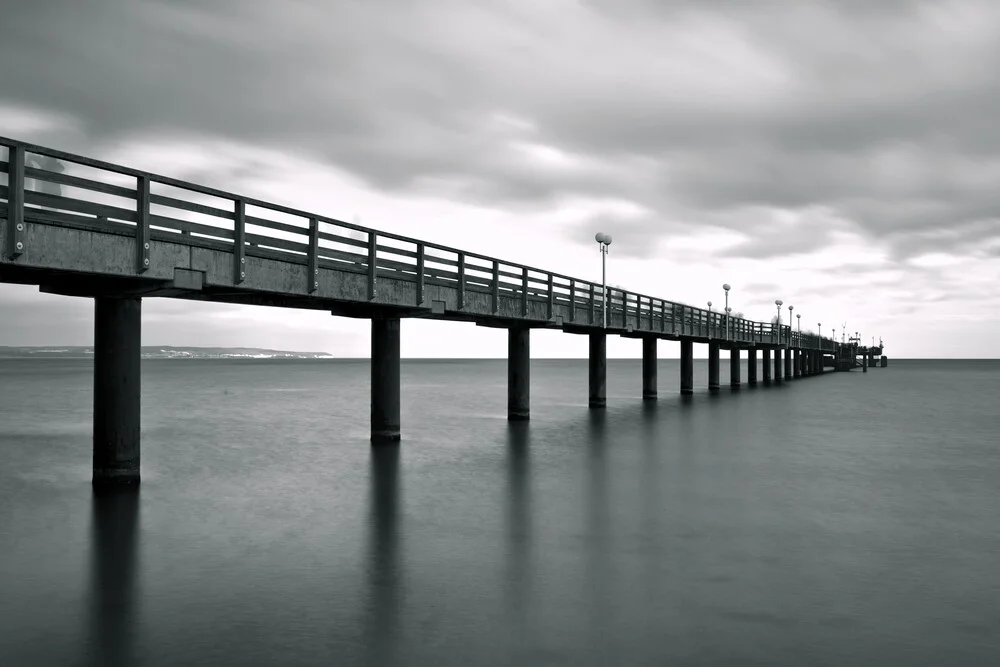 seebrücke binz - fotokunst von Michaela Ertelt