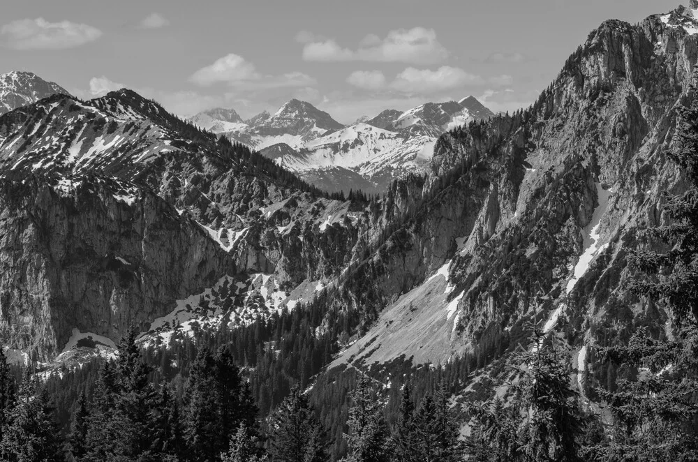 Ammergebirge - fotokunst von Rainer Kohlrusch