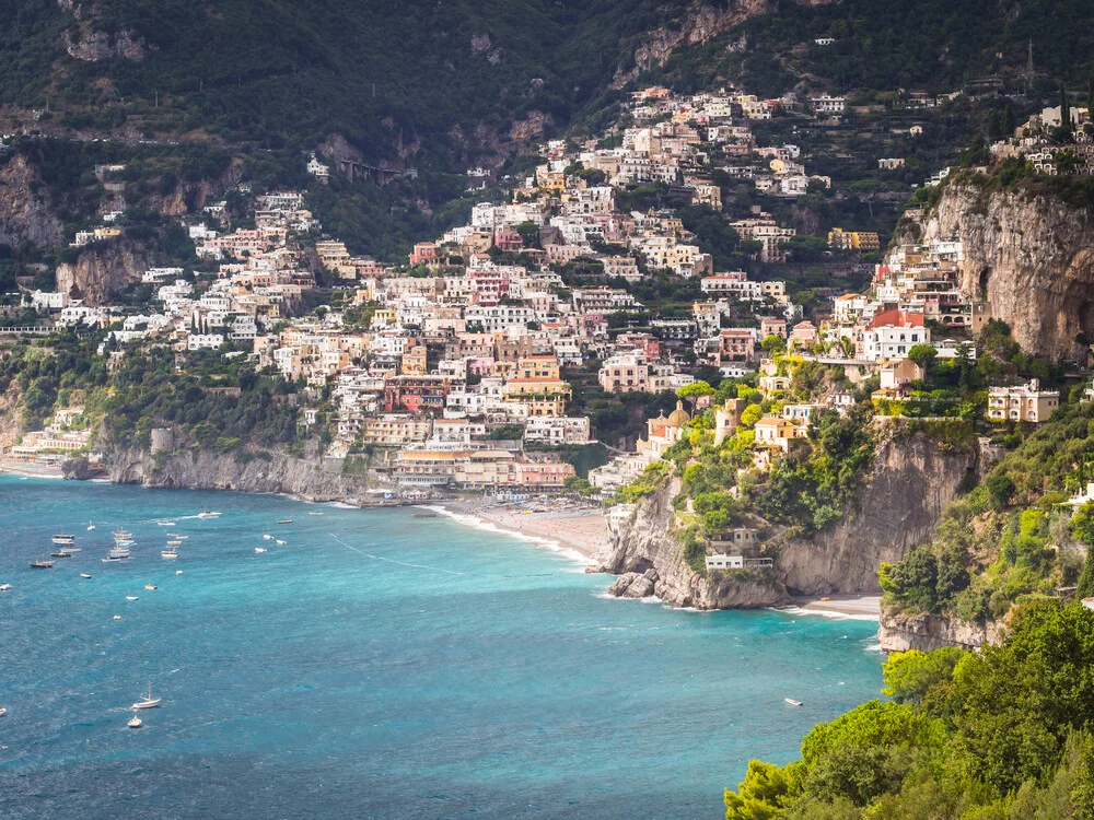 Positano - fotokunst von Johann Oswald