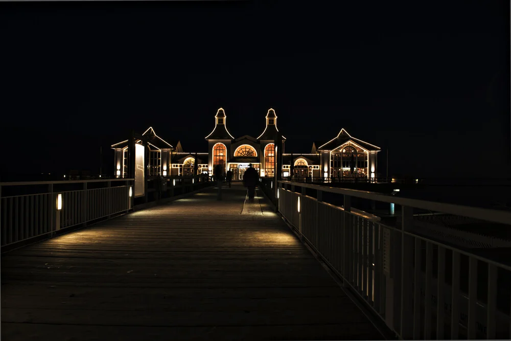 Seebrücke - fotokunst von Karin Dederichs