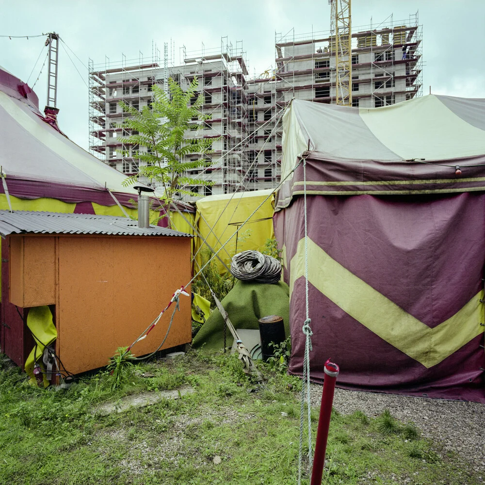 Am Postbahnhof, Berlin-Friedrichshain - fotokunst von Jost Galle