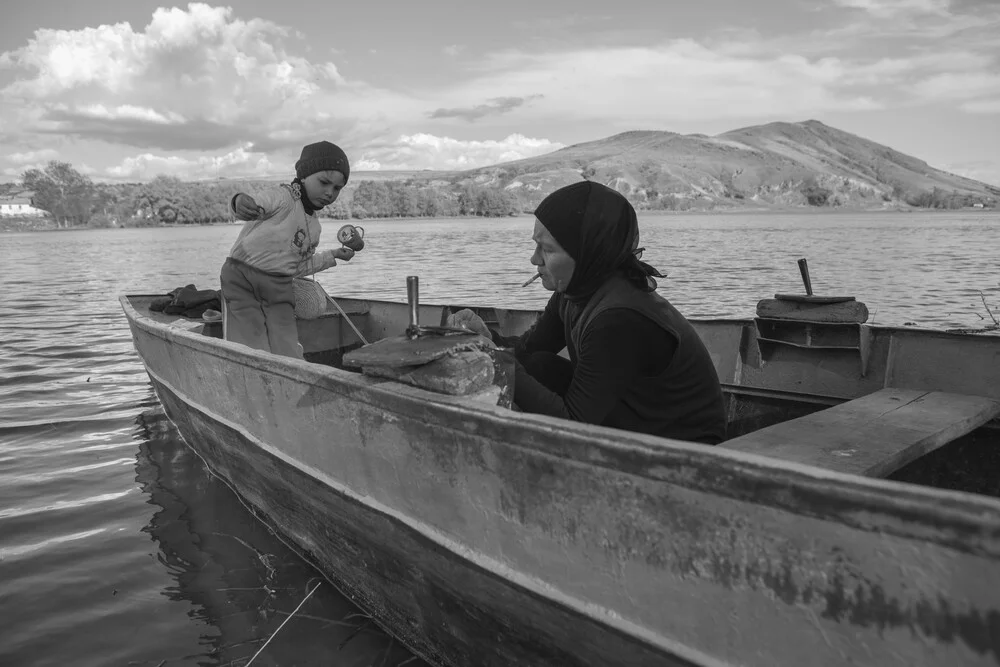 Fishing on the Danube - Fineart photography by George Popescu