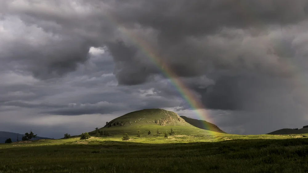 Mongolian Rainbow - fotokunst von Schoo Flemming