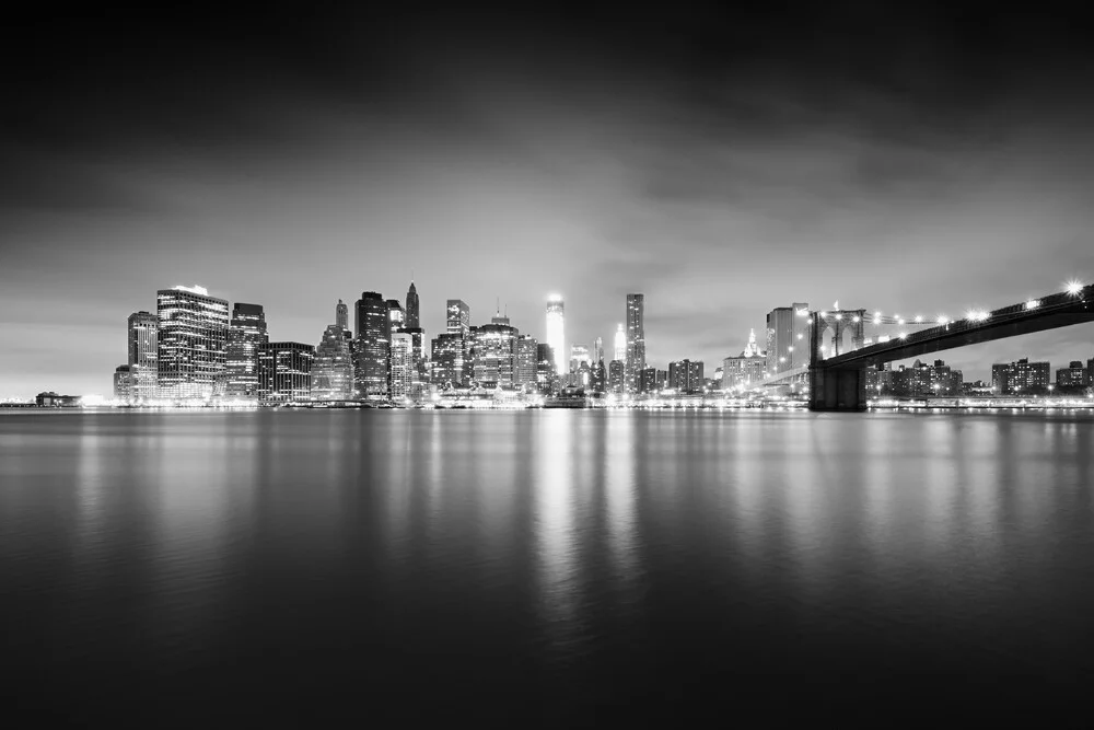 New York City Skyline - fotokunst von Alexander Voss