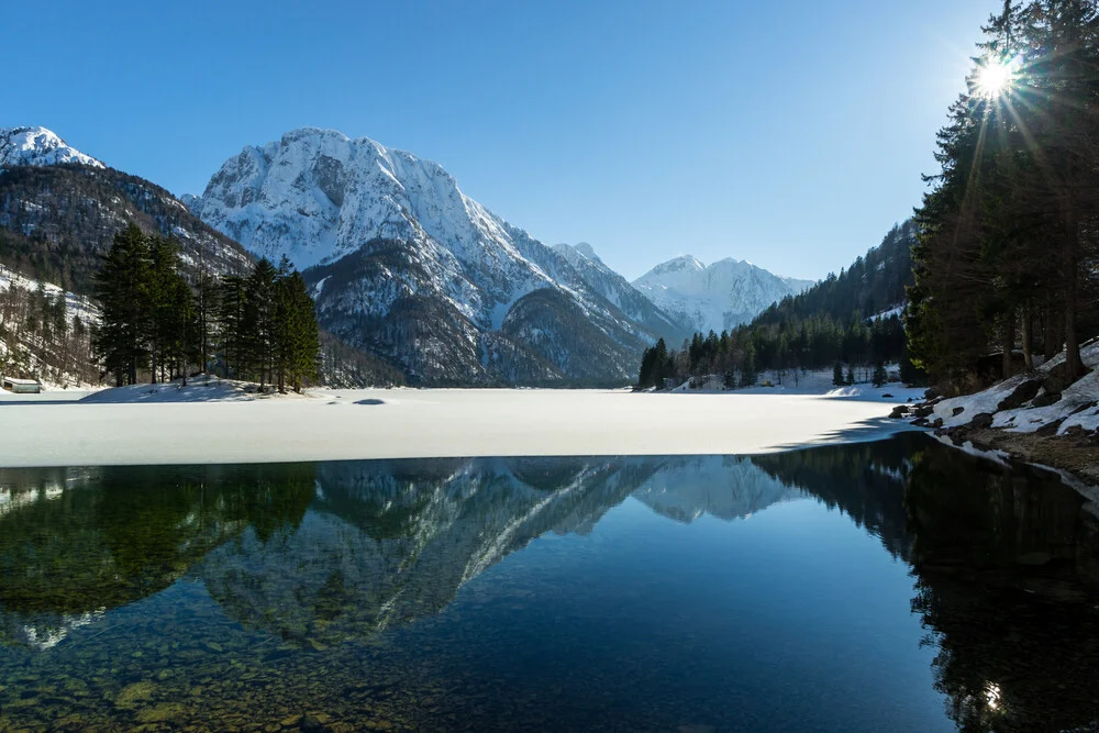 Lago del Predil - fotokunst von Manuel Ferlitsch