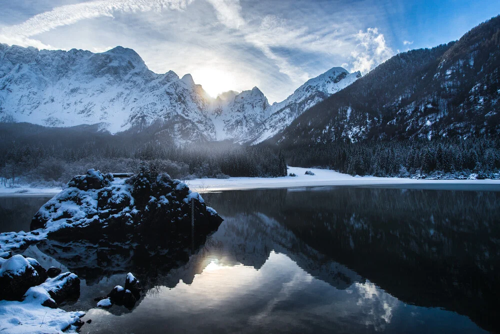 Lago di Fusine - fotokunst von Manuel Ferlitsch