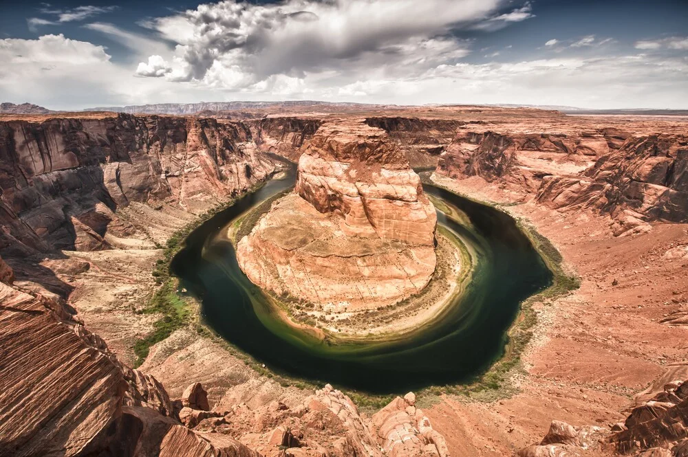 Horseshoe Bend - fotokunst von Michael Stein