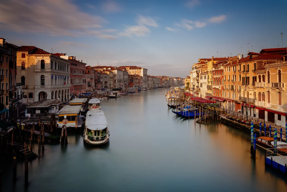 Sunrise Rialto Bridge - Fineart photography by Dennis Wehrmann