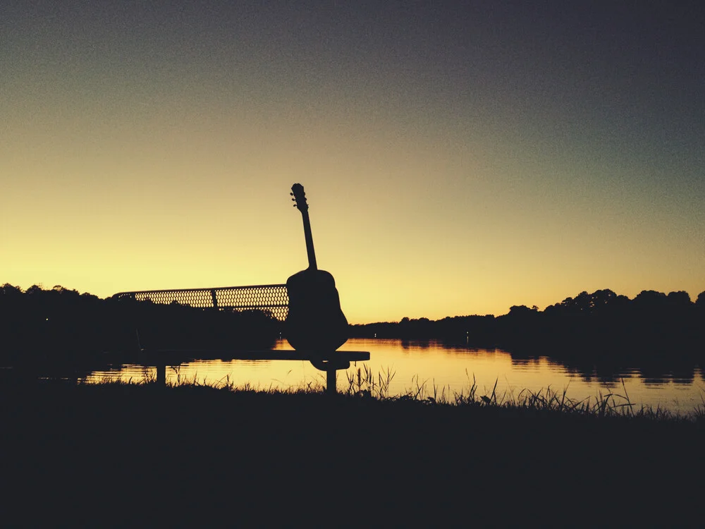 The Guitar - Fineart photography by Greg Hogan