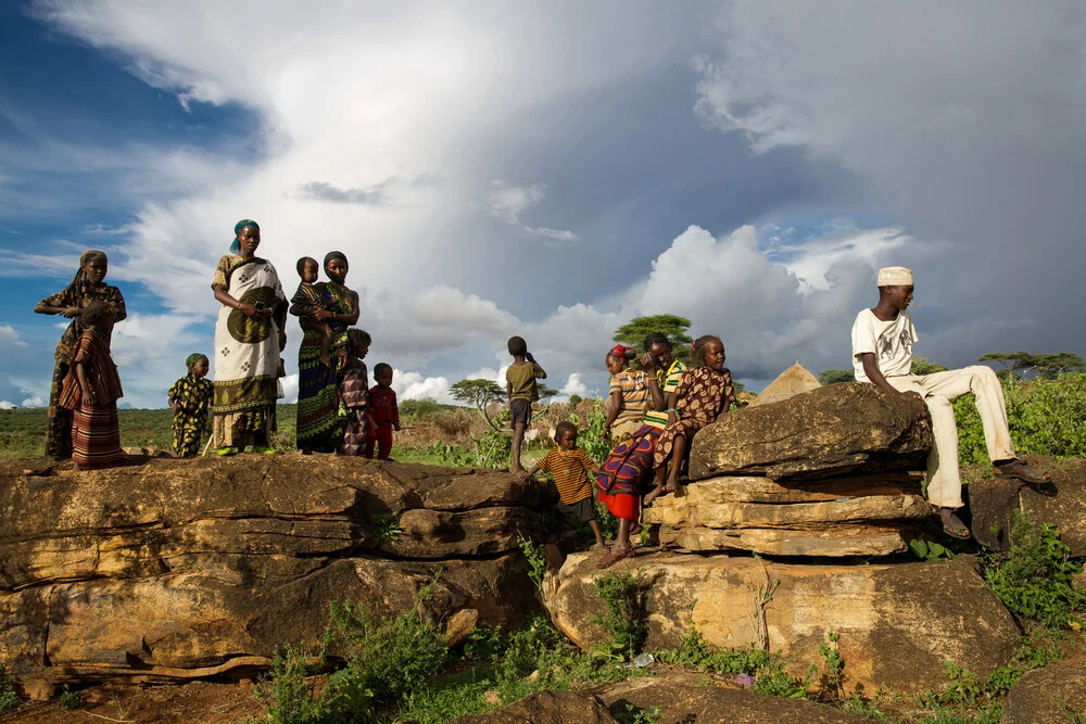 Borana sunset - fotokunst von Miro May